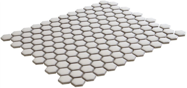 Barcelona Hexagon AFH23022 Soft White with Edge