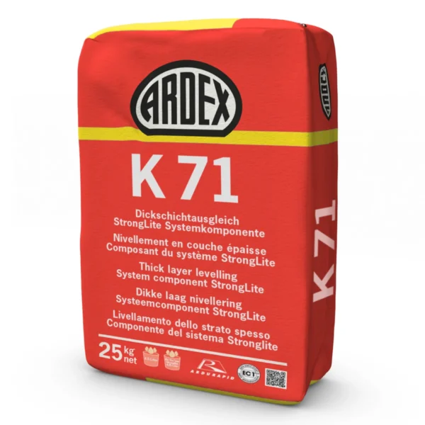 ARDEX K 71 | Egalisatie voor dikke lagen