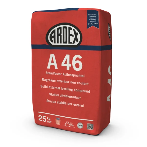 Ardex A 46 | Stabiel uitvlakproduct voor buiten