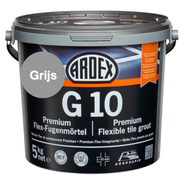Ardex G10 PREMIUM Flex-Voegmortel Grijs
