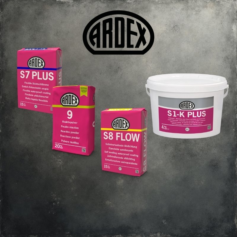 Ardex afdichtingen