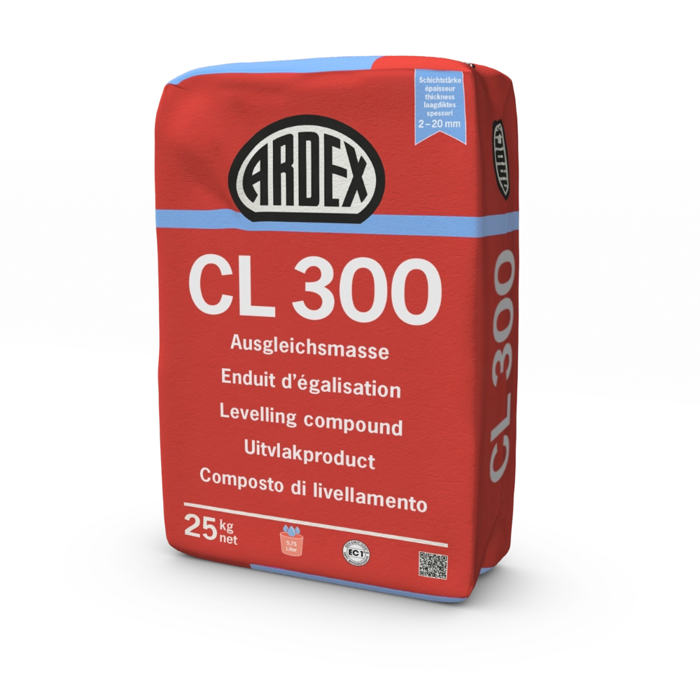 ARDEX CL 300 Egalisatie