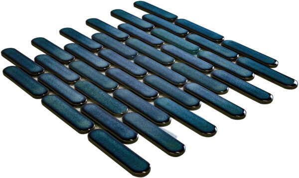 Sevilla Oval Finger SEO23625 Azure Blue Speckle