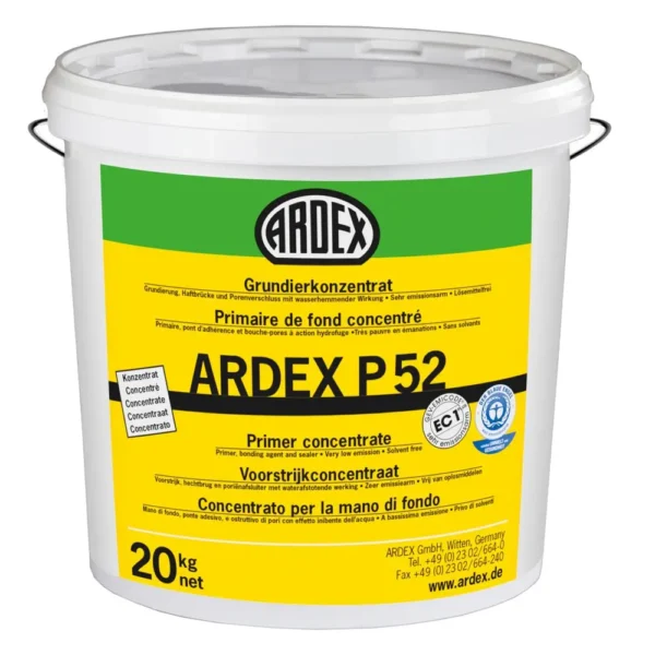 Ardex P 52 Voorstrijkconcentraat - 20 kilo